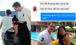 Đoan Trang: "Bé Sol háu ăn và rất dễ thương"