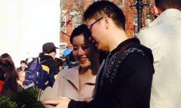 Lộ ảnh ‘cô bé trà sữa’ thân mật với đại gia U40 ở Mỹ