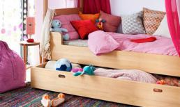 Biến gầm giường thành tủ đồ cực tiện