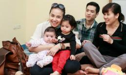 Ngọc Diệp vội ra Hà Nội thực hiện ước mơ của bé gái nhỏ