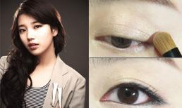 Học cách kẻ mắt long lanh như Suzy và Hyuna