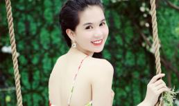 Ngọc Trinh "đốn tim" độc giả cùng váy họa tiết hoa