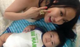 Phi Thanh Vân háo hức khoe con trai