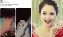 Á hậu Hoàng Anh khéo léo khoe người yêu