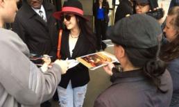 Fans New York xếp hàng chờ xin chữ ký của Phạm Băng Băng 
