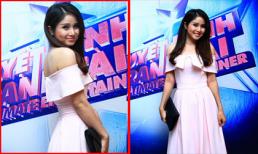 Vợ Phan Thanh Bình “trốn” chồng một mình đi dự sự kiện