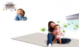 Lưu ý khi sử dụng điều hòa cho con