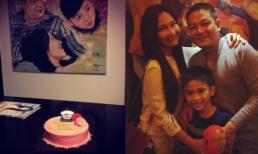 Kim Hiền bất ngờ với món quà của chồng và con nhân Ngày của mẹ