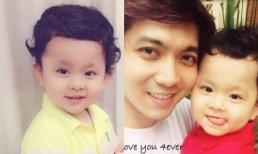 Con trai Trương Quỳnh Anh càng lớn càng đẹp trai giống bố Tim