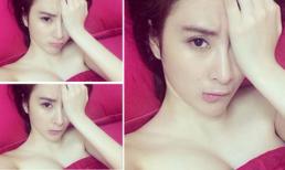 "Bỏng mắt" với hình ảnh gợi cảm vừa ngủ dậy của Phương Trinh