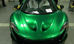 Siêu xe hybrid McLaren P1 màu xanh lạ mắt