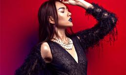 Diệu Huyền thả rông vòng một khoe vẻ đẹp man dại