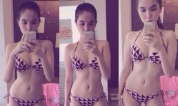 Fan 'sốt' vì thân hình chuẩn từng centimet của Ngọc Trinh 