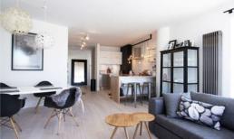 Căn hộ tuyệt đẹp nhờ sử dụng cặp màu kinh điển: đen-trắng