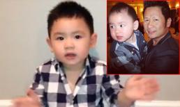 Clip con trai út Bằng Kiều hát chúc mừng sinh nhật bà nội cực yêu