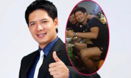 Bình Minh mặc quần 'xà lỏn' tụ tập bạn bè