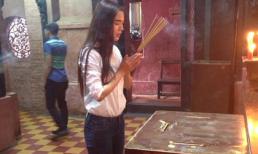 Sau scandal, bạn gái Ưng Hoàng Phúc tìm đến cửa phật