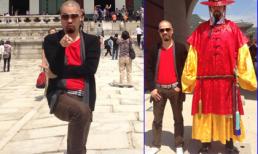 Đức Hùng khoe ảnh nghỉ lễ "siêu nhắng" ở Hàn Quốc