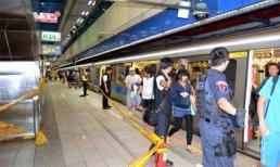 Hiện trường vụ tấn công bằng dao kinh hoàng khiến 4 người chết trên tàu điện ngầm Đài Loan