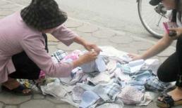 Nguy hại từ khẩu trang vỉa hè