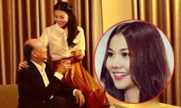 Thanh Hằng lần đầu công khai "khoe" ảnh của bố trước công chúng