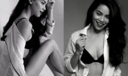 Hồ Ngọc Hà gợi cảm từng centimet trong hậu trường chụp hình nóng bỏng