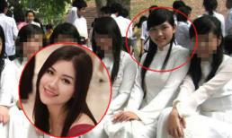 Lộ ảnh thời còn là nữ sinh xinh đẹp của vợ Minh Tiệp