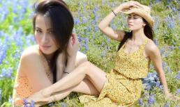 Vợ cũ Lam Trường e ấp khoe vẻ trẻ trung, gợi cảm