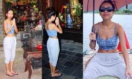 Thảo Trang "hứng đá" vì ăn mặc hở hang đi lễ chùa