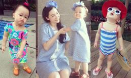 Lộ diện những hình ảnh mới vô cùng đáng yêu của con gái Linh Nga