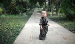 Thêm một "hòa thượng nhí" đáng yêu xôn xao cộng đồng mạng