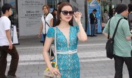 Mc Ruby Anh Phạm thả dáng trên trên đường phố Tokyo