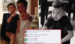 Subeo được khen càng ngày càng giống bố như tạc