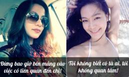 Thùy Dung lên tiếng sau nghi án bị tố giật chồng