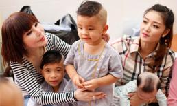 HH tài năng Phan Thị Ngọc Ánh rủ HH trả vương miện Triệu Thị Hà đi từ thiện