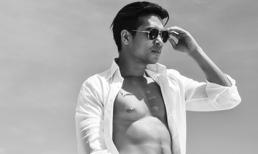 Trương Thế Vinh khoe body vạm vỡ trên đồi cát