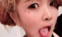 Thiếu nữ Việt xỏ 17 khuyên trên người từng bị gọi là ma nữ