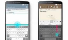 LG G3 nổi bật với tính năng bàn phím thông minh
