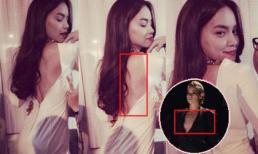 Hồ Ngọc Hà khoe lưng gầy trơ xương với váy khoét táo bạo