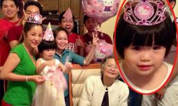 Thúy Nga tổ chức sinh nhật ấm áp cho con gái