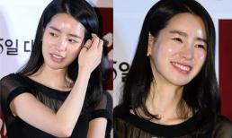 "Tình nhân" của nam chính "Trái tim mùa thu" lộ mặt nhờn bóng trên thảm đỏ