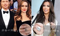 "Choáng" với những chiếc nhẫn đính hôn tăng giá vùn vụt của sao Âu