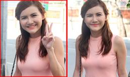 Anh Thúy gây chú ý với gương mặt thẩm mỹ cứng đờ