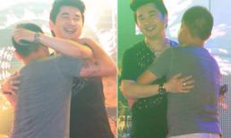 Bằng Cường bị fan nam cuồng "cưỡng ôm" trên sân khấu