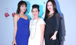 Cao Thùy Linh diện váy lùm xùm đi dự tiệc