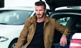 Beckham phong độ, lịch lãm bên siêu xe