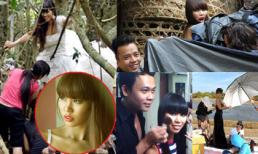 Hậu trường "trèo đèo, lội suối" cực khổ để chụp hình của siêu mẫu Hà Anh