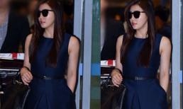 "Hoàng hậu Ki" Ha Ji Won gây ấn tượng với thời trang sân bay đẳng cấp