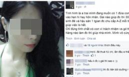 Sốc cô gái trẻ tìm người đẻ thuê cho anh trai giá 300 triệu đồng