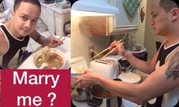 Sao ăn gì hôm nay (P73): Cao Thái Sơn trổ tài nấu mỳ hải sản để tuyển vợ